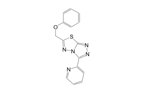 6-(phenoxymethyl)-3-(2-pyridinyl)[1,2,4]triazolo[3,4-b][1,3,4]thiadiazole