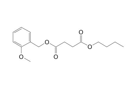 Succinic acid, butyl 2-methoxybenzyl ester