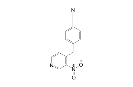 4-(4'-Cyanobenzyl)-3-nitropyridine