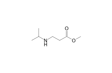 beta-Alanine, N-(1-methylethyl)-, methyl ester