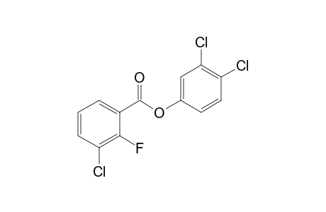 3-Chloro-2-fluorobenzoic acid, 3,4-dichlorophenyl ester