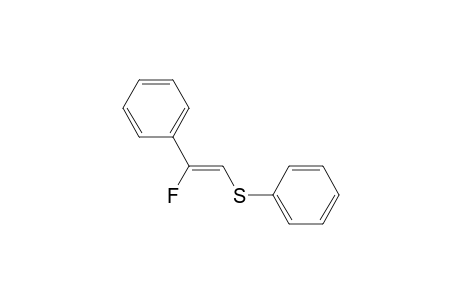 Benzene, [(2-fluoro-2-phenylethenyl)thio]-, (E)-