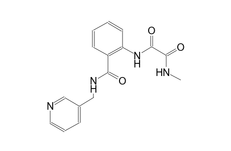 ethanediamide, N~1~-methyl-N~2~-[2-[[(3-pyridinylmethyl)amino]carbonyl]phenyl]-