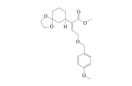 METHYL-(Z)-[(R)-3,3-ETHYLENEDIOXYCYCLOHEXYL]-4-(4-METHOXYBENZYLOXY)-CROTONATE