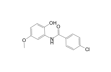 4-Chloro-N-(2-hydroxy-5-methoxyphenyl)benzamide