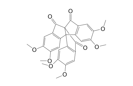 2,3,6,7,13,14-Hexamethoxy-9H,10H-4b,9a-([1,2]benzomethano)indeno[1,2-a]indene-9,10,11-trione