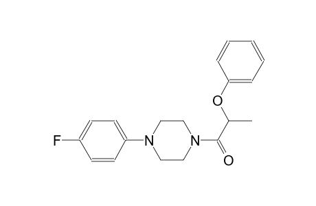 1-(4-fluorophenyl)-4-(2-phenoxypropanoyl)piperazine
