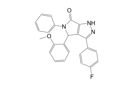 3-(4-fluorophenyl)-4-(2-methoxyphenyl)-5-phenyl-4,5-dihydropyrrolo[3,4-c]pyrazol-6(1H)-one