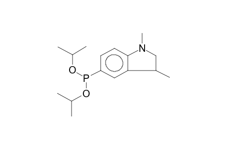 1,3-DIMETHYL-5-(O,O-DIISOPROPYLPHOSPHONITO)INDOLINE
