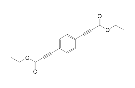 3-[4-(3-ethoxy-3-keto-prop-1-ynyl)phenyl]propiolic acid ethyl ester