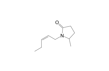 5-Methyl-1-(2-cis-pentenyl)-2-pyrrolidinone