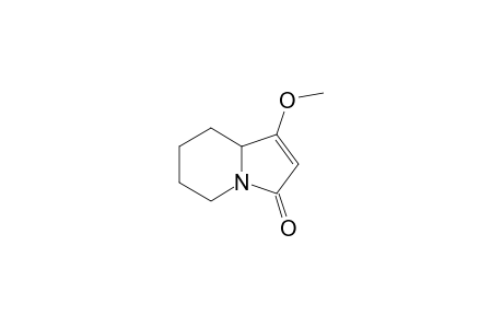 1-Methoxy-6,7,8,8a-tetrahydro-5H-indolizin-3-one