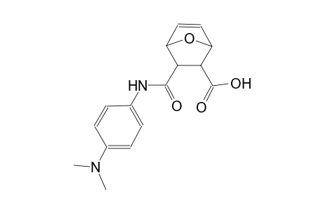 3-{[4-(dimethylamino)anilino]carbonyl}-7-oxabicyclo[2.2.1]hept-5-ene-2-carboxylic acid
