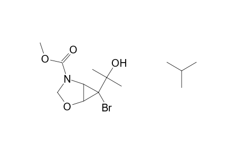 6-BROMO-3-tert-BUTYL-6-(1-HYDROXY-1-METHYL-ETHYL)-2-OXA-4-AZABICYCLO[3.1.0]HEXANE-4-CARBOXYLIC ACID, METHYL ESTER