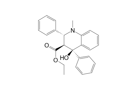 Ethyl (2R*,3S*,4R*)-4-Hydroxy-1-methyl-2,4-diphenyl-1,2,3,4-tetrahydroquinoline-3-carboxylate
