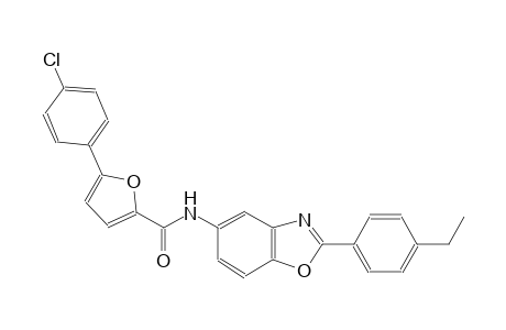 2-furancarboxamide, 5-(4-chlorophenyl)-N-[2-(4-ethylphenyl)-5-benzoxazolyl]-