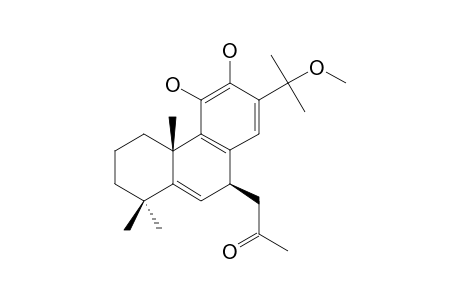 ISOLOPHANTHIN-D;1-[(7-BETA)-11,12-DIHYDROXY-15-METHOXY-ABIETA-5,8,11,13-TETRAEN-7-YL]-PROPAN-2-ONE