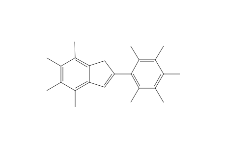 4,5,6,7-tetramethyl-2-(2,3,4,5,6-pentamethylphenyl)-1H-indene