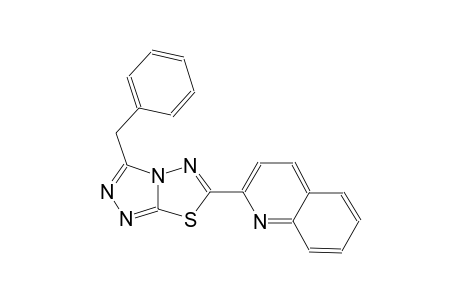 quinoline, 2-[3-(phenylmethyl)[1,2,4]triazolo[3,4-b][1,3,4]thiadiazol-6-yl]-