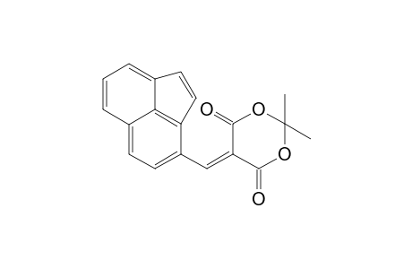 5-(Acenaphthylen-3'-ylmethylene)-2,2-dimethyl-1,3-dioxan-4,6-dione