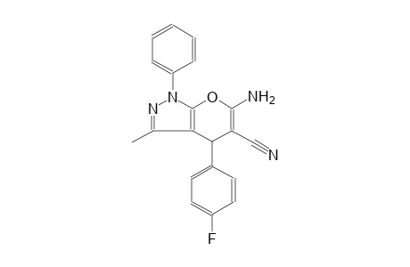 pyrano[2,3-c]pyrazole-5-carbonitrile, 6-amino-4-(4-fluorophenyl)-1,4-dihydro-3-methyl-1-phenyl-