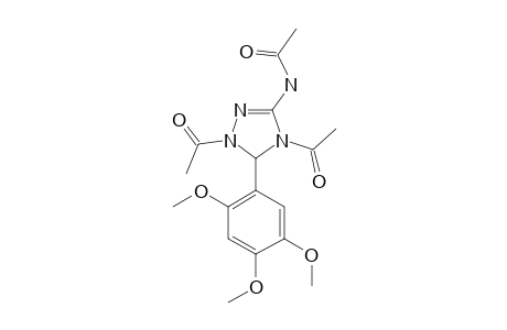 1,4-DIACYL-3-ACYLAMINO-4,5-DIHYDRO-5-(2,4,5-TRIMETHOXYPHENYL)-1,2,4-TRIAZOLE
