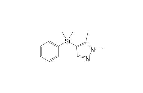 1,5-Dimethyl-4-dimethylphenylsilylpyrazole