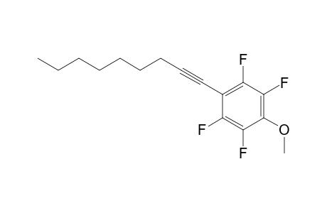 1-(4-METHOXY-2,3,5,6-TETRAFLUOROPHENYL)-1-NONYNE