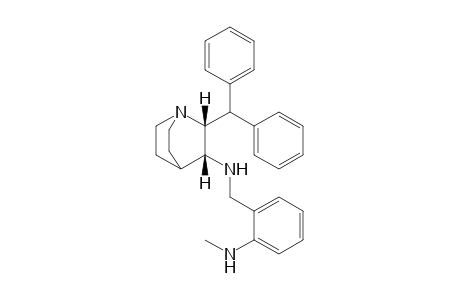 cis-2-(Diphenylmethyl)-N-[[2-(methylamino)phenyl]methyl]-1-azabicyclo[2.2.2]octan-3-amine