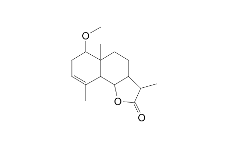 6-Methoxy-3,5A,9-trimethyl-3A,4,5,5A,6,7,9A,9B-octahydronaphtho[1,2-B]furan-2(3H)-one