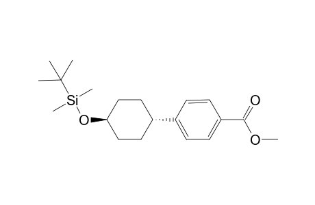 Methyl 4-(trans-4-((tert-butyldimethylsilyl)oxy)cyclohexyl)benzoate