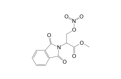 2-(1,3-dioxo-2-isoindolyl)-3-nitrooxypropanoic acid methyl ester