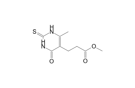 5-pyrimidinepropanoic acid, 1,2,3,4-tetrahydro-6-methyl-4-oxo-2-thioxo-, methyl ester