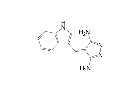 5-amino-4-(1H-indol-3-ylmethylene)-4H-pyrazol-3-ylamine