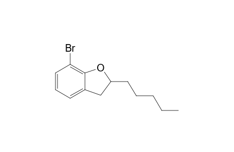 7-Bromo-2,3-dihydro-2-pentylbenzofuran