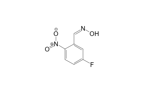 5-Fluoro-2-nitrobenzaldoxime