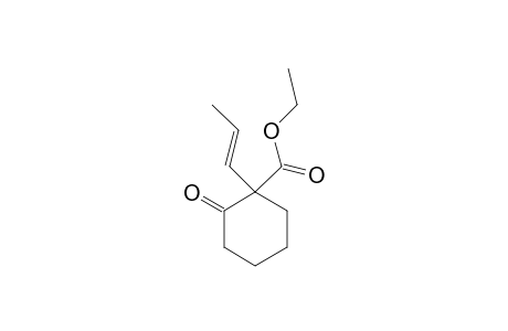 2-keto-1-[(E)-prop-1-enyl]cyclohexanecarboxylic acid ethyl ester