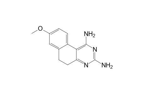 8-Methoxy-5,6-dihydrobenzo[f]quinazoline-1,3-diamine