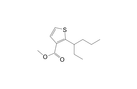 3-Thiophenecarboxylic acid, 2-(1-ethylbutyl)-, methyl ester