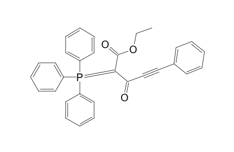 ETHYL-3-OXO-5-PHENYL-2-TRIPHENYL-PHOSPHORANYLIDENE-PENT-4-YNOATE