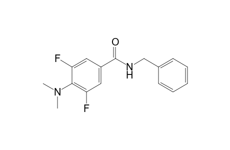 N-benzyl-3,5-difluoro-4-(dimethylamino)benzamide