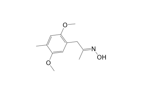 2-Propanone, 1-(2,5-dimethoxy-4-methylphenyl)-, oxime