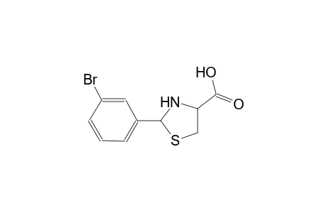 2-(3-bromophenyl)thiazolidine-4-carboxylic acid