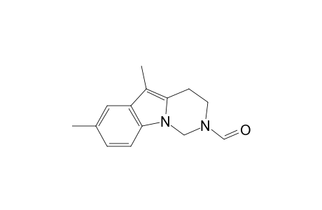 5,7-Dimethyl-3,4-dihydro-1H-pyrimido[1,6-a]indole-2-carbaldehyde