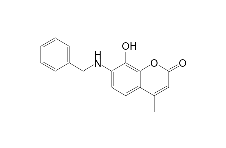 7-(Benzylamino)-8-hydroxy-4-methyl-2H-[1]benzopyran-2-one