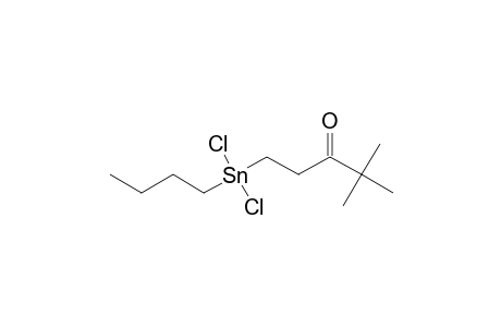 4,4-DIMETHYL-1-(DICHLOROBUTYLSTANNYL)-3-PENTANONE