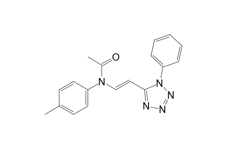 trans-N-[2-(1-phenyl-1H-tetrazol-5-yl)vinyl]-p-acetotoluidide