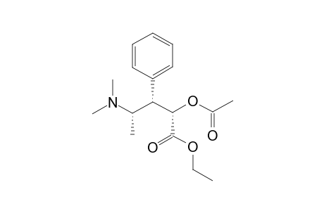 ETHYL-(2R/S,3S,4S)-2-ACETOXY-4-DIMETHYLAMINO-3-PHENYLPENTANOATE