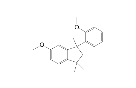 3-[2'-(Methoxy)phenyl]-1,1,3-trimethyl-5-methoxycyclopenta[4,5-c]benzene
