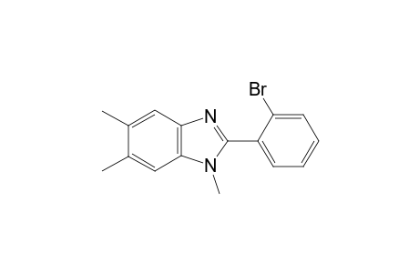 2-(2-Bromophenyl)-1,5,6-trimethyl-1H-benzoimidazole